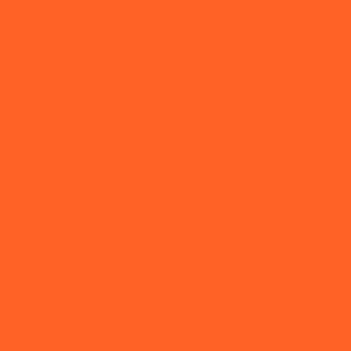 Fluorescent Orange Plastic Cards