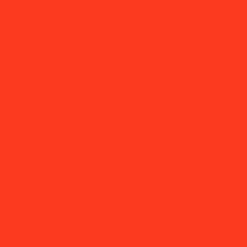 Fluorescent Red Plastic Cards